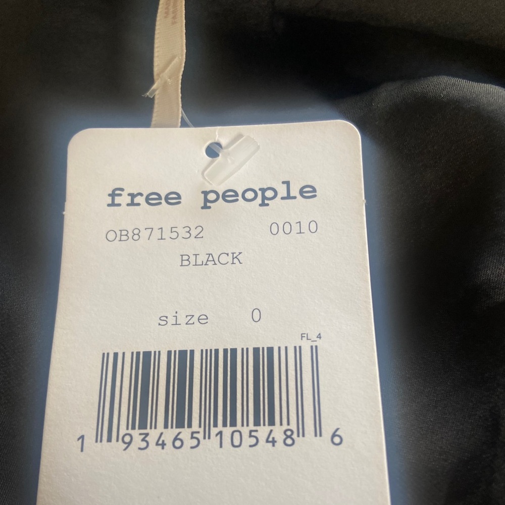 Free People black Maxi skirt